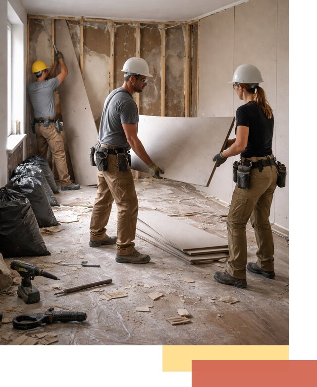 Демонтаж стеновых панелей в Губахе быстро и аккуратно