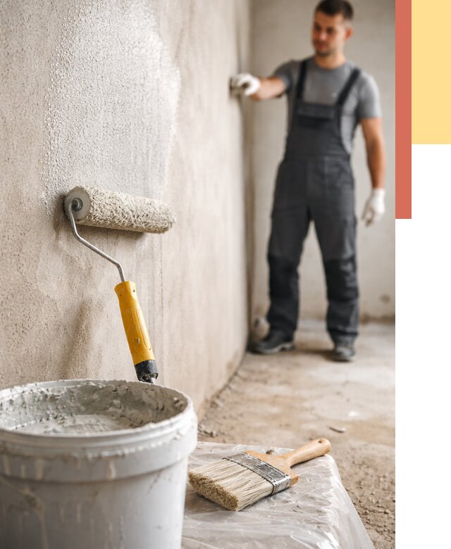 Нанесение бетоноконтакта на стены в Губахе от 4354 руб. быстро и недорого | ОТДЕЛОЧНИК-Гбх