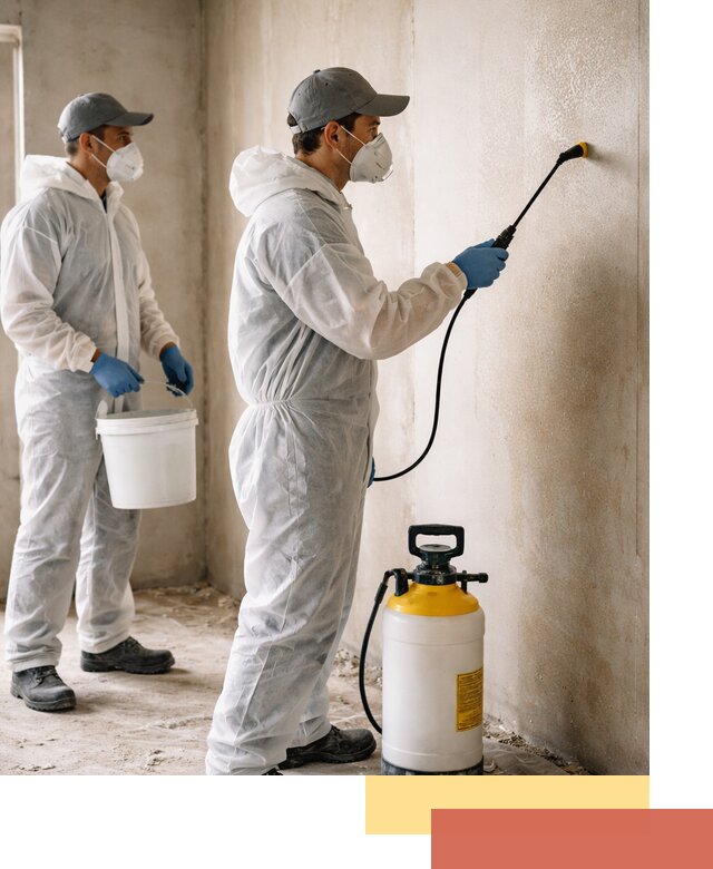 Антисептическая обработка стен в Губахе профессионально