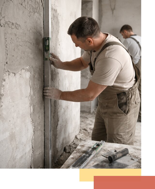 Установка штукатурных маяков в Губахе с гарантией качества