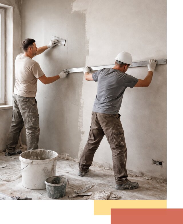 Штукатурка стен под покраску в Губахе качественно и быстро