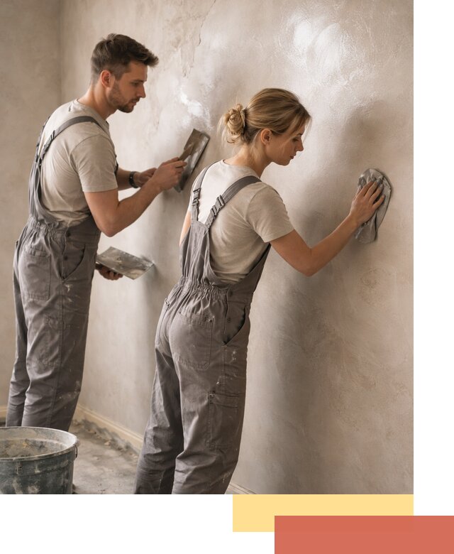 Венецианская штукатурка высокого качества в Губахе