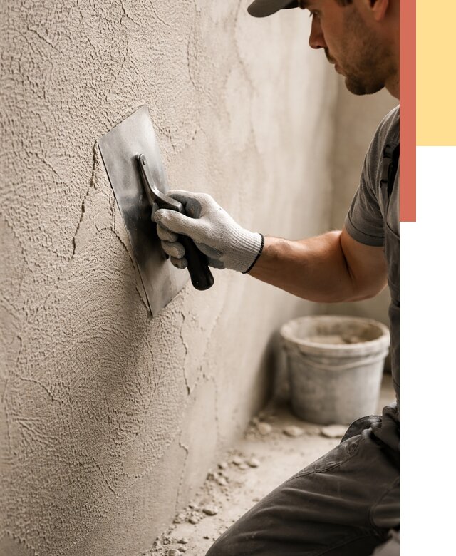 Структурная штукатурка стен в Губахе от 4665 руб. под ключ | ОТДЕЛОЧНИК-Гбх