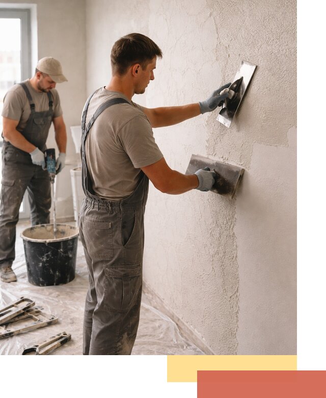 Структурная штукатурка стен в Губахе — качественная отделка поверхностей