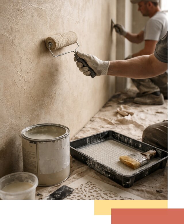 Лессирующая краска для декоративной отделки в Губахе