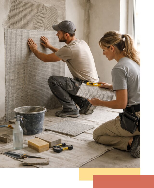 Облицовка стен мозаикой в Губахе качественно и быстро