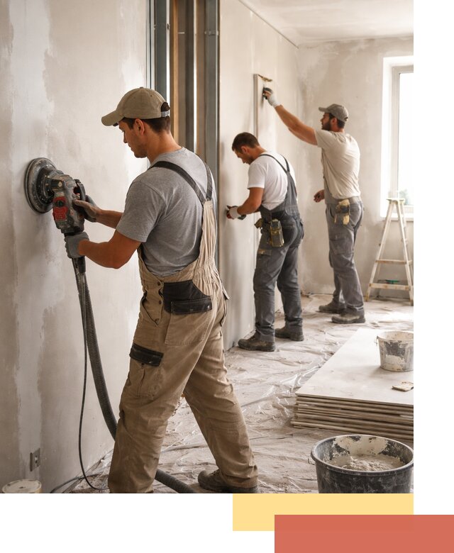 Профессиональная отделка стен в Губахе качественно и в срок