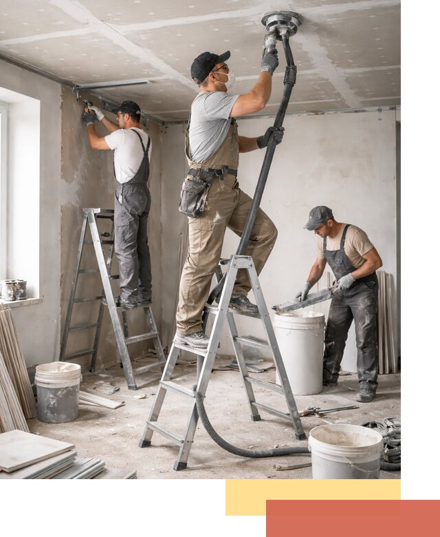 Ремонт потолка из гипсокартона в Губахе: быстрый и качественный монтаж